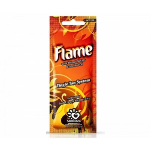 Крем SolBianca Flame с нектаром манго, бронзаторами и Tingle эффектом 15мл.