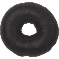 Валик для прически DEWAL, искусственный волос, черный d8 см арт.HO-5115 Black