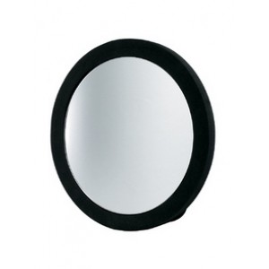 Зеркало заднего вида DEWAL,полимер, черное, с ручкой d 23,5 см арт.MR-9M22