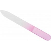 Пилка Dewal Beauty стеклянная розовая, 9 см арт.GF-02