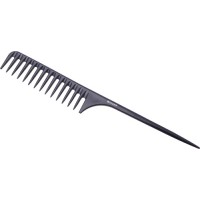 Гребень DEWAL NANO для длинных волос, антистатик, черный 28,5 см арт.CO-6106-NANO