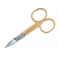 Ножницы GD для ногтей позолоч. ручки арт.44GDзолото