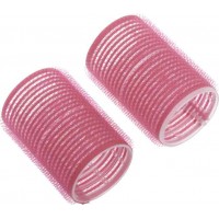 Бигуди-липучки Dewal Beauty d 44ммx63мм(10шт) розовые арт.DBL44