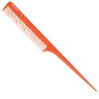 Расческа Dewal Beauty с пластиковым хвостиком оранжевая 20,5см арт.DBO6104