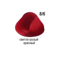 OLLIN COLOR 8/6 светло-русый красный 60мл Перманентная крем-краска для волос