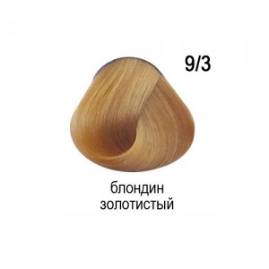 OLLIN COLOR 9/3 блондин золотистый 60мл Перманентная крем-краска для волос