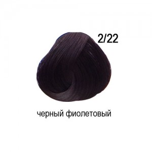 OLLIN COLOR 2/22 черный фиолетовый 60мл Перманентная крем-краска для волос