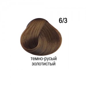 OLLIN COLOR 6/3 темно-русый золотистый 60мл Перманентная крем-краска для волос