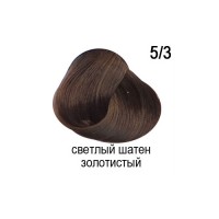 OLLIN COLOR 5/3 светлый шатен золотистый 60мл Перманентная крем-краска для волос