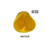 OLLIN COLOR 0/33 корректор желтый 60мл Перманентная крем-краска для волос