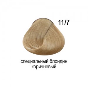 OLLIN COLOR 11/7 специальный блондин коричневый 60мл Перманентная крем-краска для волос