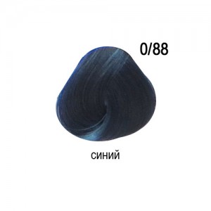OLLIN COLOR 0/88 корректор синий 60мл Перманентная крем-краска для волос
