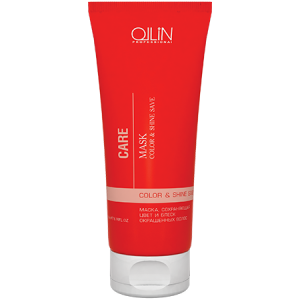 OLLIN CARE Маска, сохраняющая цвет и блеск окрашенных волос 200мл/ Color&Shine Save Mask
