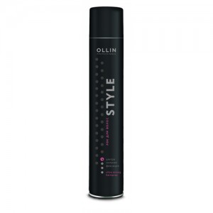 OLLIN STYLE Лак для волос ультрасильной фиксации 400мл/ Ultra Strong Hairspray