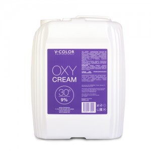 V-COLOR Oxy Cream 9% (30) Крем-перекись с ухаживающим маслом канистра 4л.
